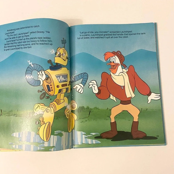 Vintage 1989 Duck Tales Back To The Klondike & Superdoo and Armstrong the  Robot - Picture 7 of 11